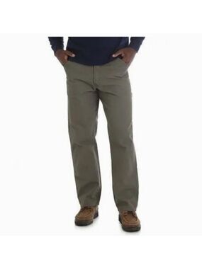RUSTLER VINTAGE CARPENTER CARGO WORK PANTS 34 34
